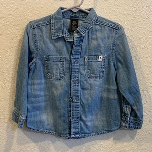 Toddler H&M denim button up
